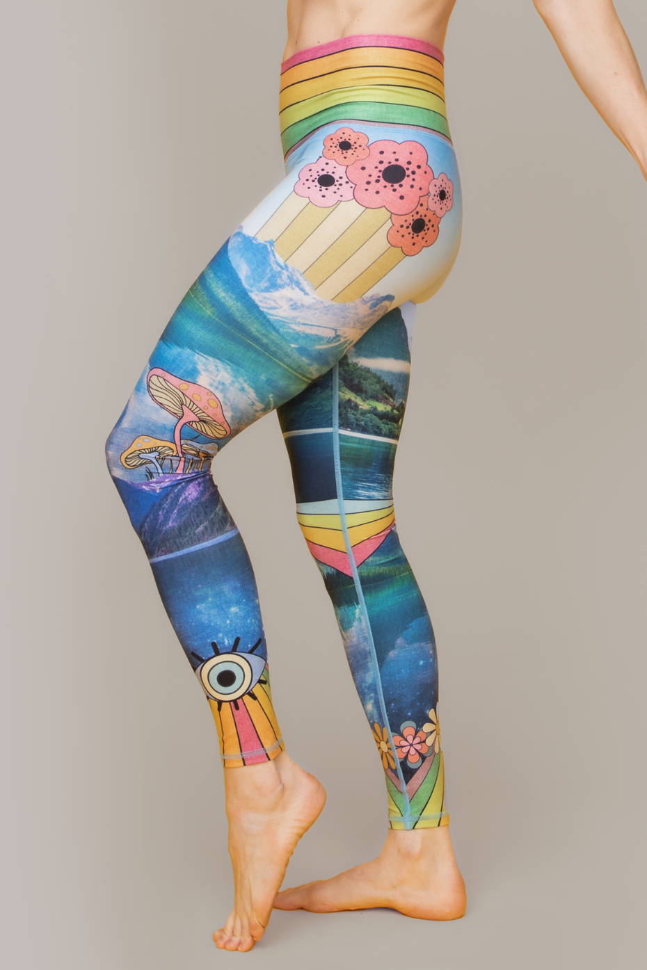 Notes In The Light Yoga Leggings – Munchkin Place Shop