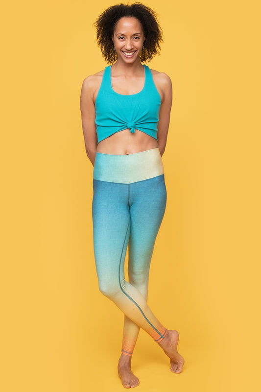 Leggings Retro 1 Yoga Capri Plus Size Womens Athletic Fashion Neon