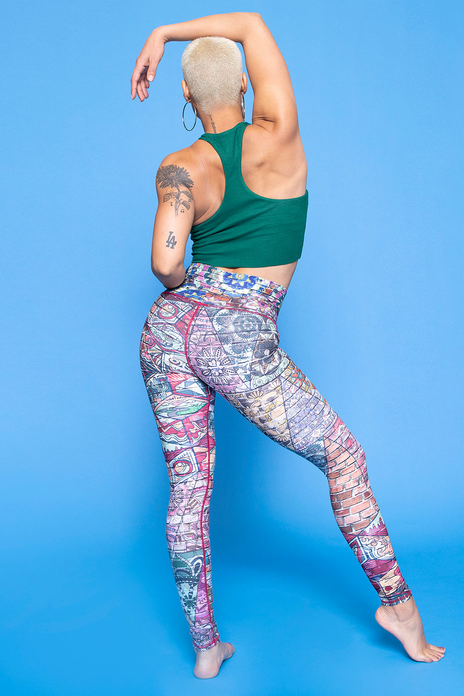 Niyama Sol Starsky Barefoot Legging-Printed-XS Womens Active Workout  Reversible Yoga Leggings Printed : : Clothing, Shoes & Accessories